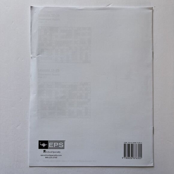 Wordly Wise 3000 Book 4 Systematic Academic Vocabulary Development Workbook - Picture 11 of 11